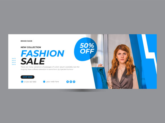 Elevate Your Brand with a Modern Facebook Cover Design