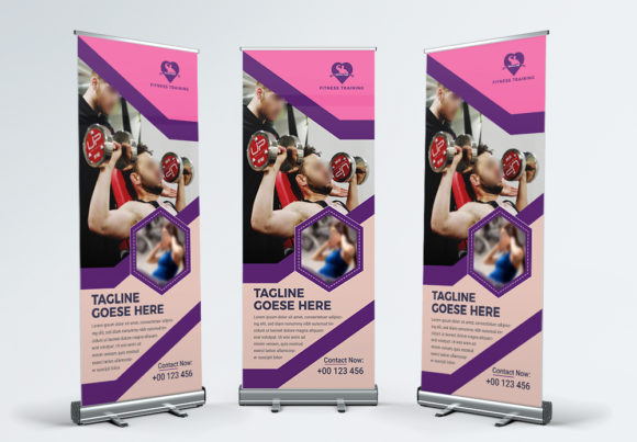 Fitness Roll Up Banner: Your All-in-One Marketing Asset