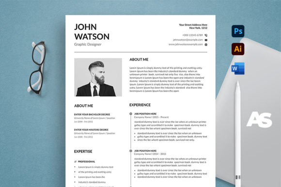 Minimalist Resume Template Word: Land Your Next Job