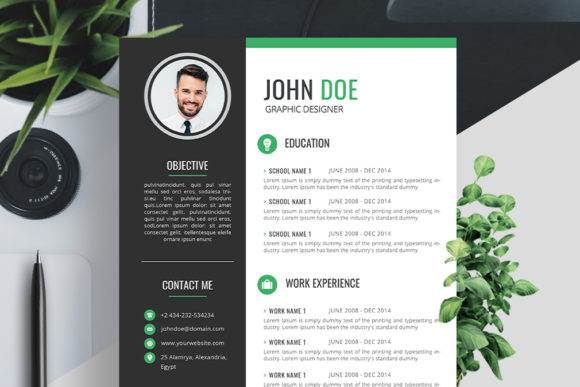Professional Resume with Cover Letter Te: Your Job-Winning Design Toolkit