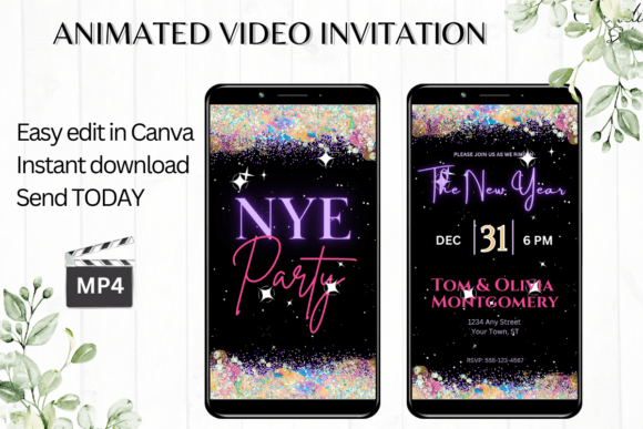 Ringing in the New Year with Animated Digital Invitations